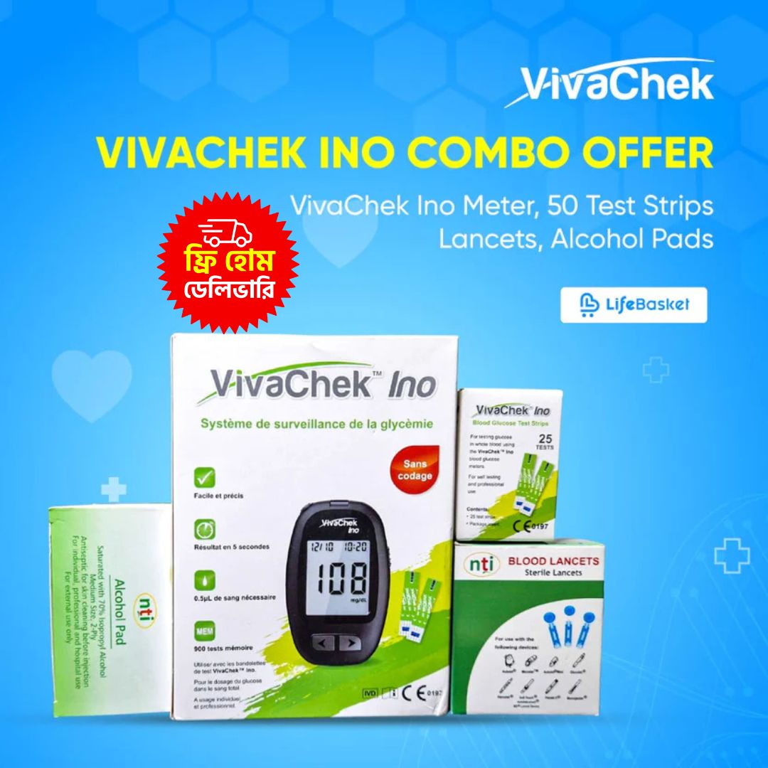 Vivachek Ino Combo Offer - Buy online at LifeBasket Bangladesh