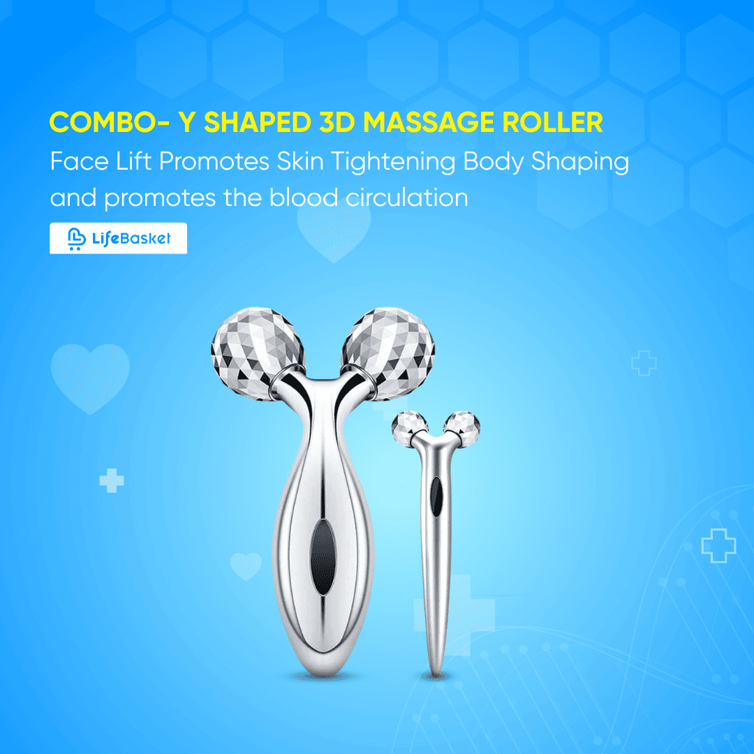Y Shaped 3d Massage Roller Combo - Buy online at LifeBasket Bangladesh