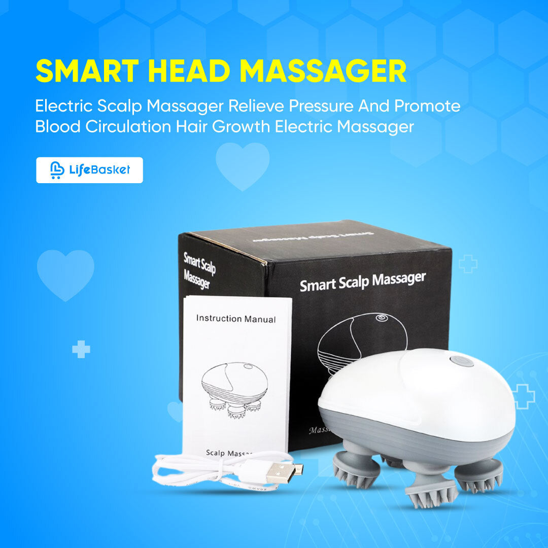 Smart Head Massager Electric Scalp Massager - Buy online at LifeBasket Bangladesh