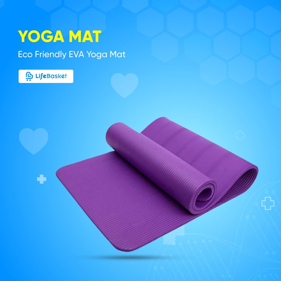Eco Friendly EVA Yoga Mat - Buy online at LifeBasket Bangladesh